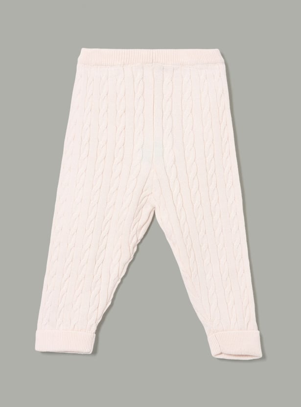 FS MINI KLUB Girls Cableknit Joggers