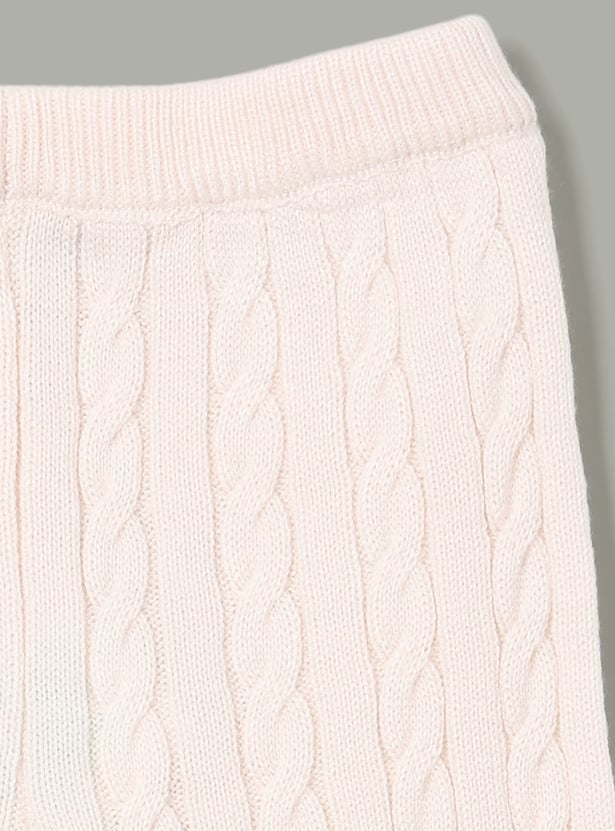 FS MINI KLUB Girls Cableknit Joggers