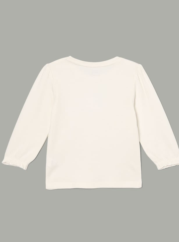 FS MINI KLUB Girls Printed T-shirt - Pack of 2