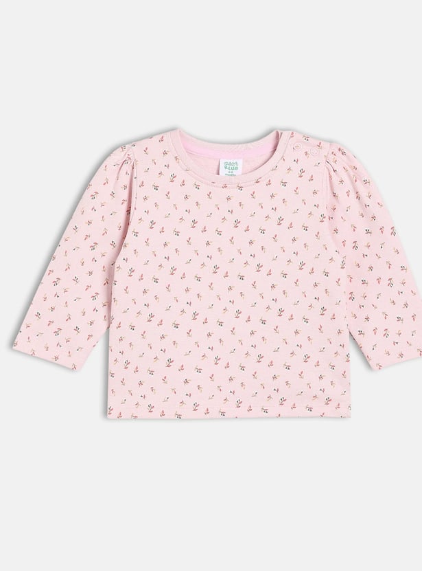 FS MINI KLUB Girls Printed Top - Pack of 2