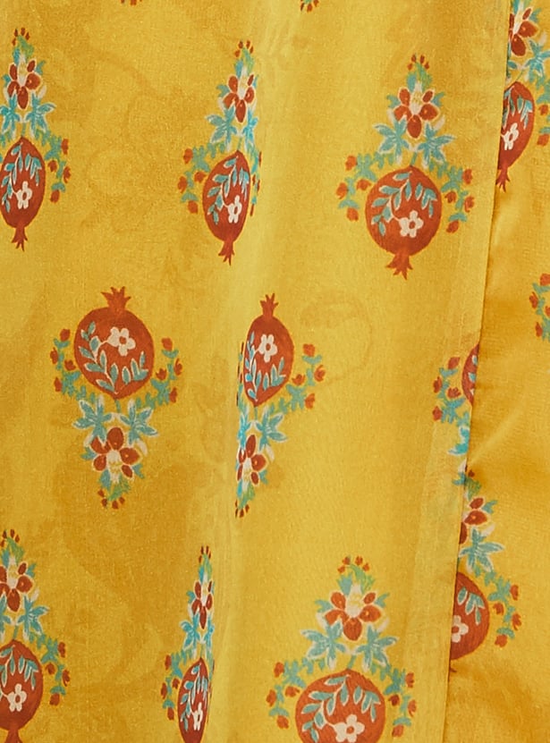 W Ethnic Motif Straight Kurta