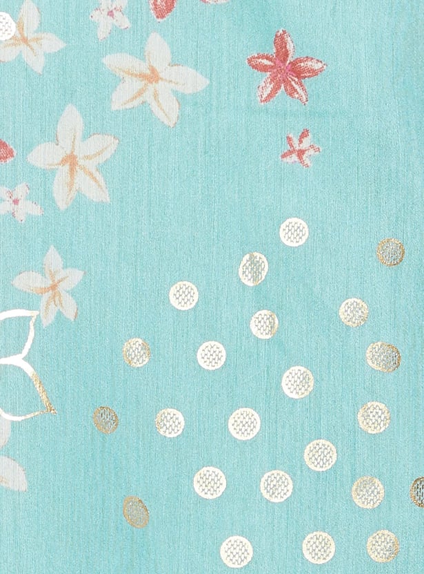 W Floral Print A-line Kurta Set