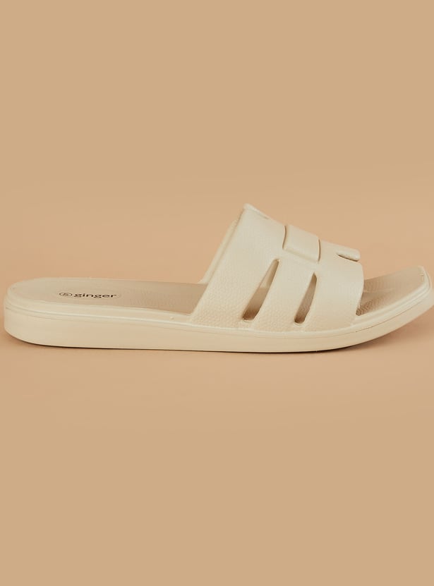 GINGER Textured Cut-Out Flats