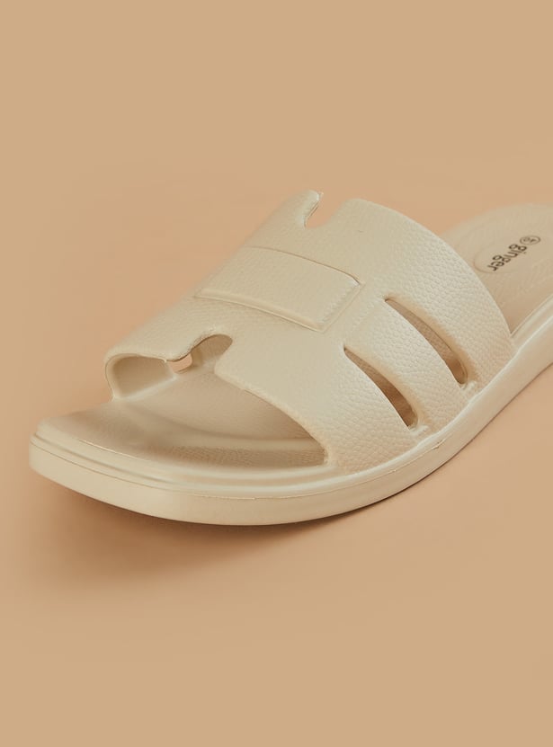 GINGER Textured Cut-Out Flats