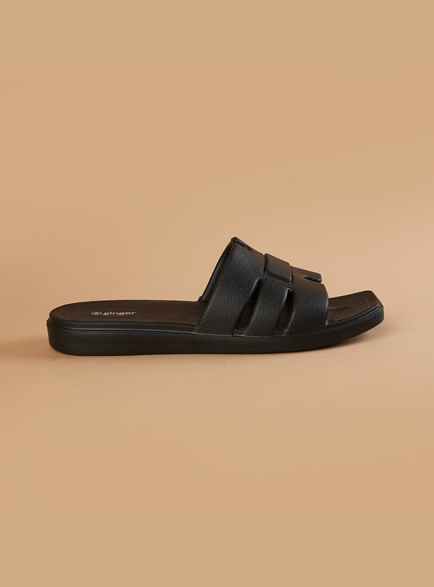 GINGER Textured Cut-Out Flats