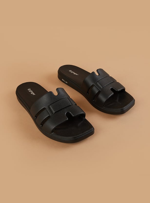 GINGER Textured Cut-Out Flats