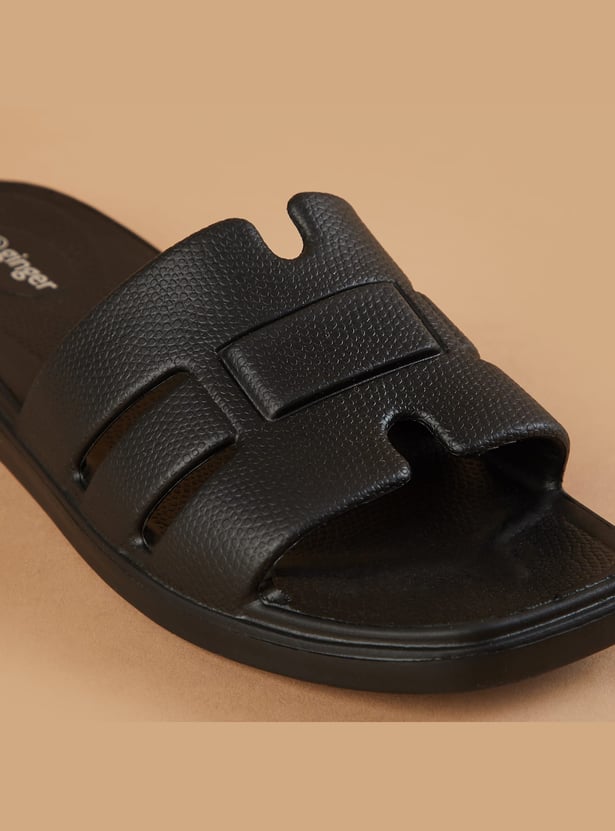 GINGER Textured Cut-Out Flats