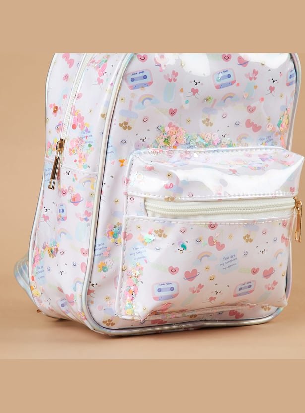 GINGER Printed Backpack