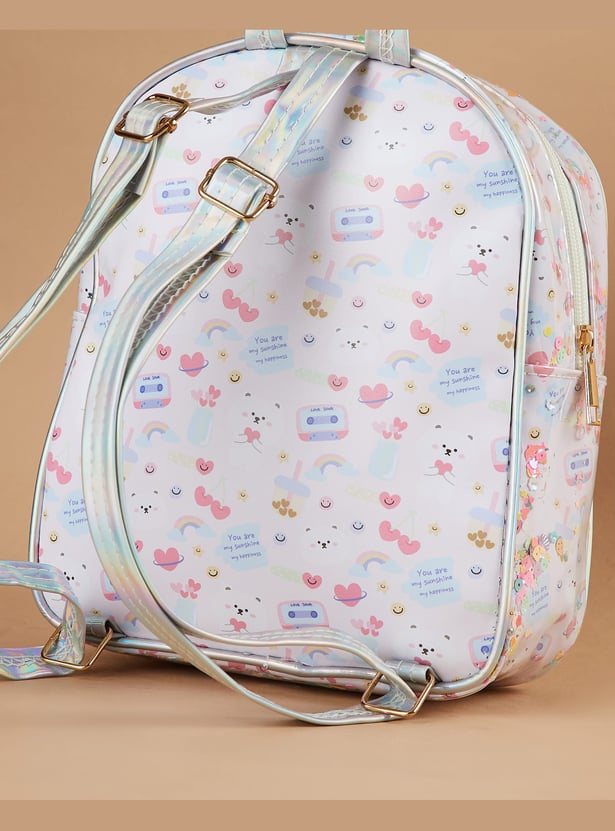 GINGER Printed Backpack