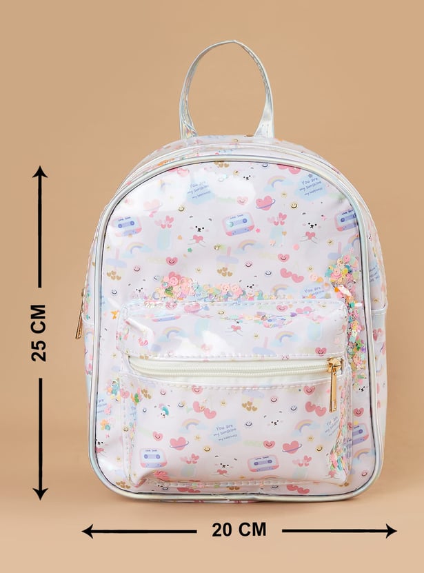 GINGER Printed Backpack