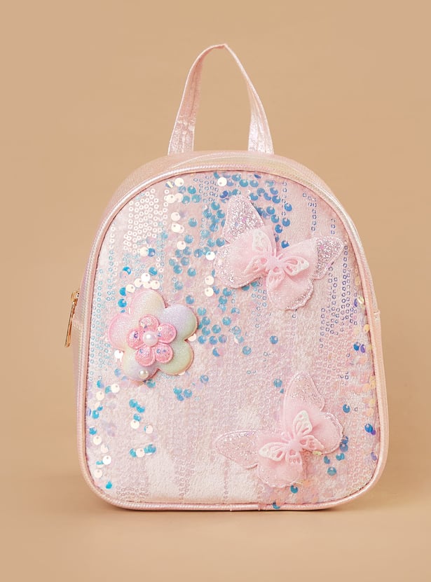 GINGER Sequinned Backpack