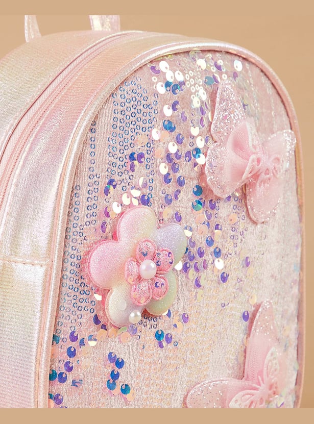 GINGER Sequinned Backpack