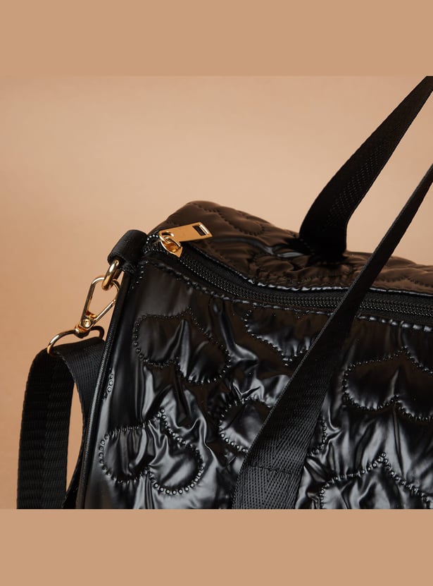 GINGER Quilted Duffle Bag