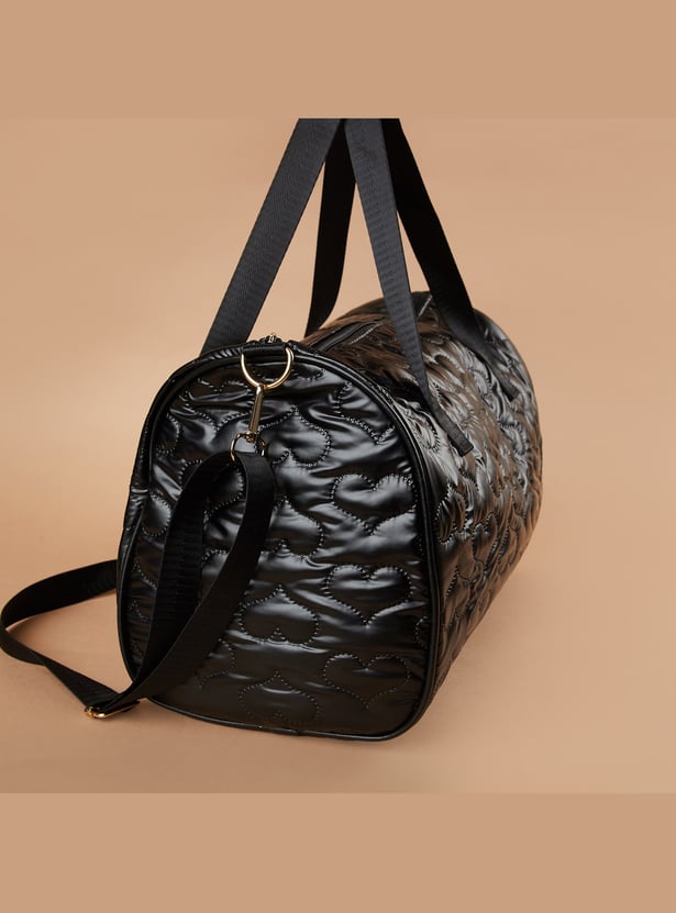 GINGER Quilted Duffle Bag