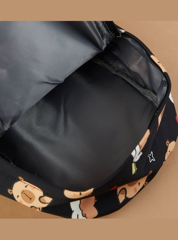 GINGER Girls Printed Backpack