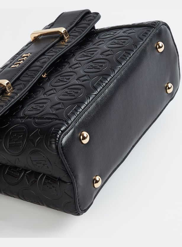 ELLE Brand Embossed Sling Bag
