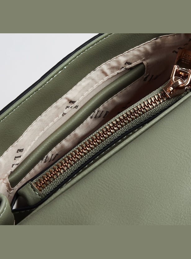 ELLE Brand Embossed Sling Bag