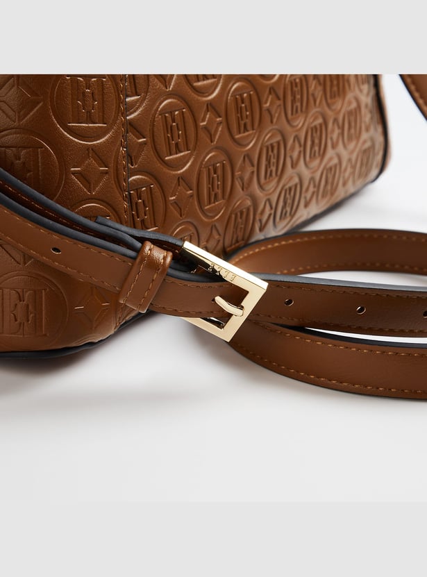 ELLE Embossed Handheld Bag