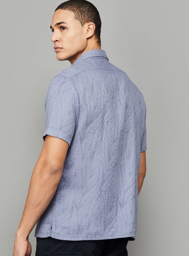 INDIAN TERRAIN Patterned Classic Fit Shirt