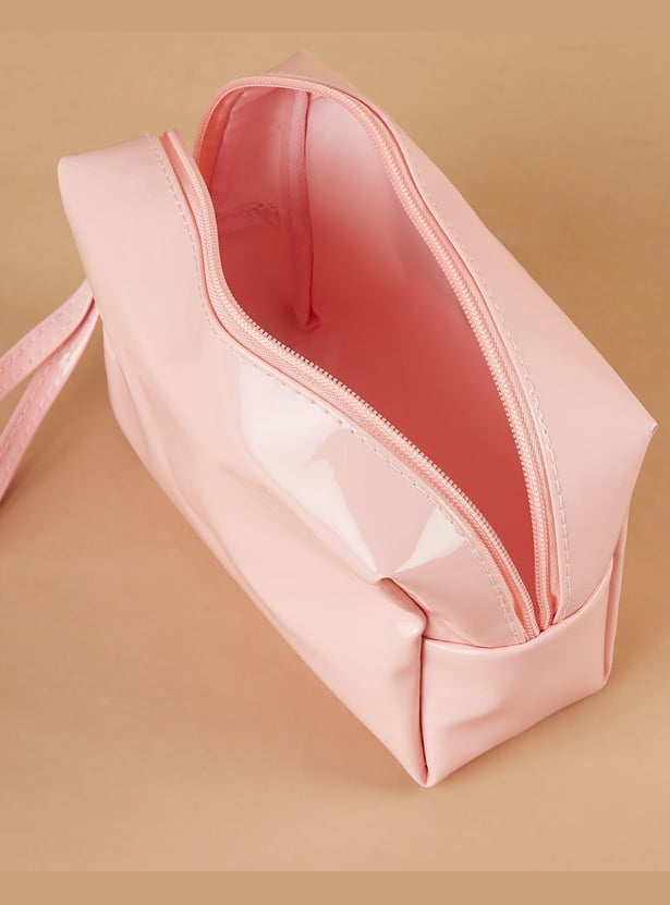 GINGER Bow Detail Vanity Pouch