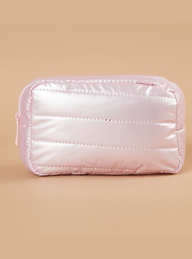 GINGER Quilted Vanity Pouch