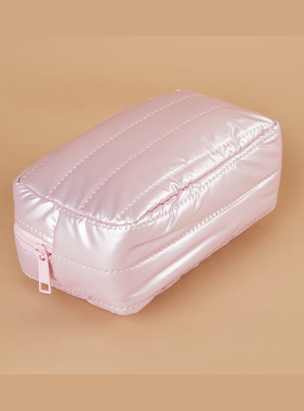 GINGER Quilted Vanity Pouch