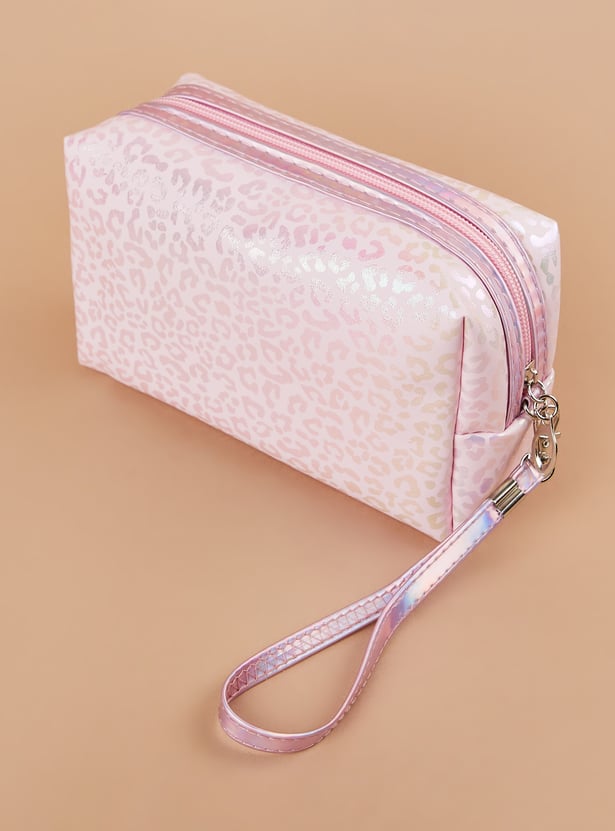 GINGER Animal Print Vanity Pouch