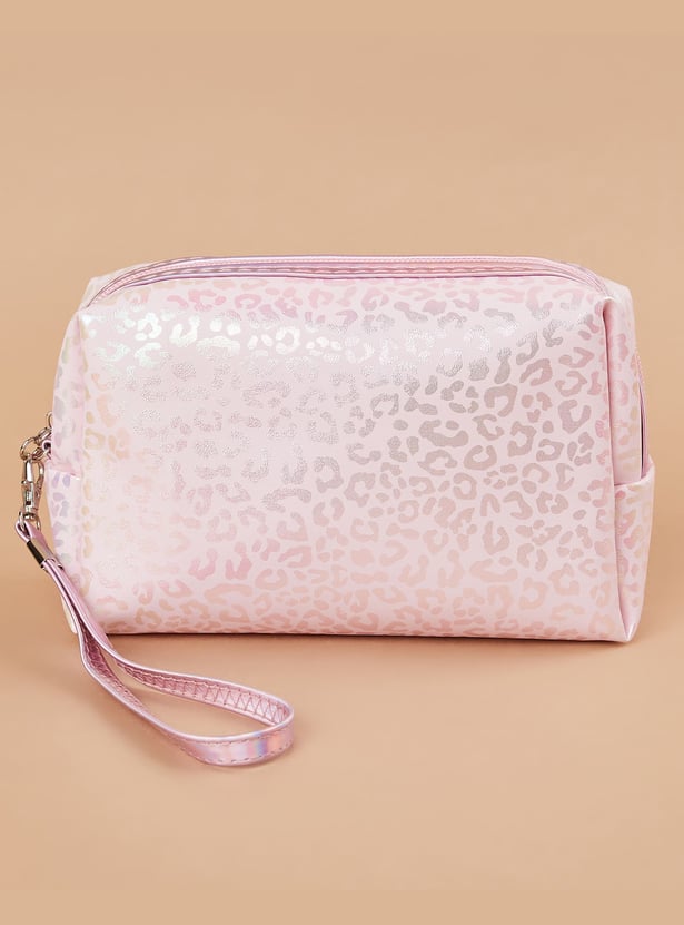 GINGER Animal Print Vanity Pouch
