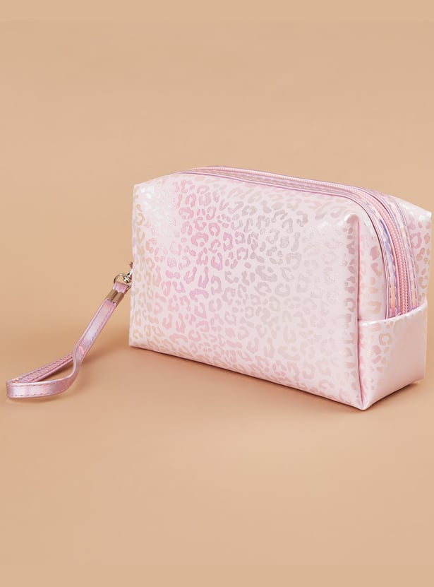 GINGER Animal Print Vanity Pouch
