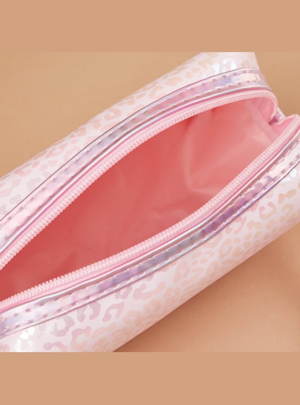 GINGER Animal Print Vanity Pouch