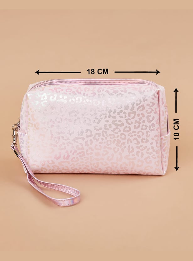 GINGER Animal Print Vanity Pouch