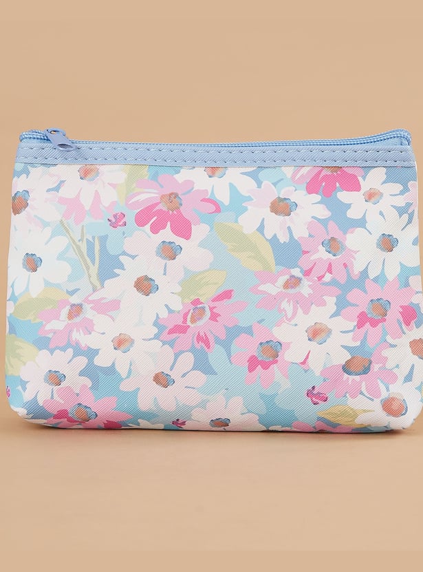 GINGER Floral Print Vanity Pouches - Pack of 3