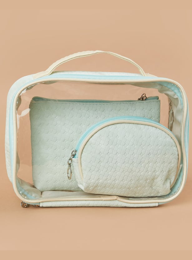 GINGER Patterned Vanity Pouches - Pack of 3