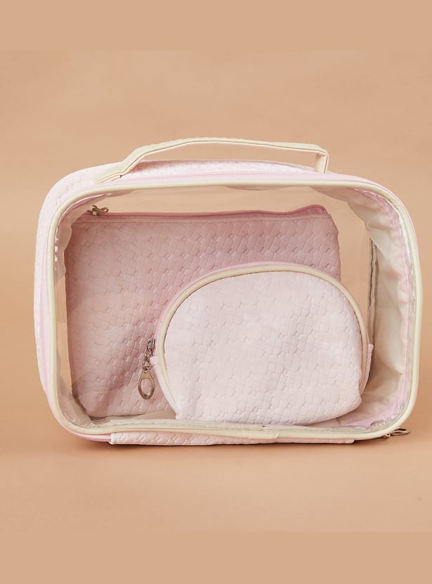 GINGER Patterned Vanity Pouches - Pack of 3