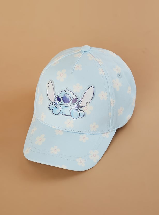 FAME FOREVER Lilo & Stitch Print Baseball Cap