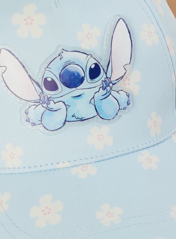 FAME FOREVER Lilo & Stitch Print Baseball Cap