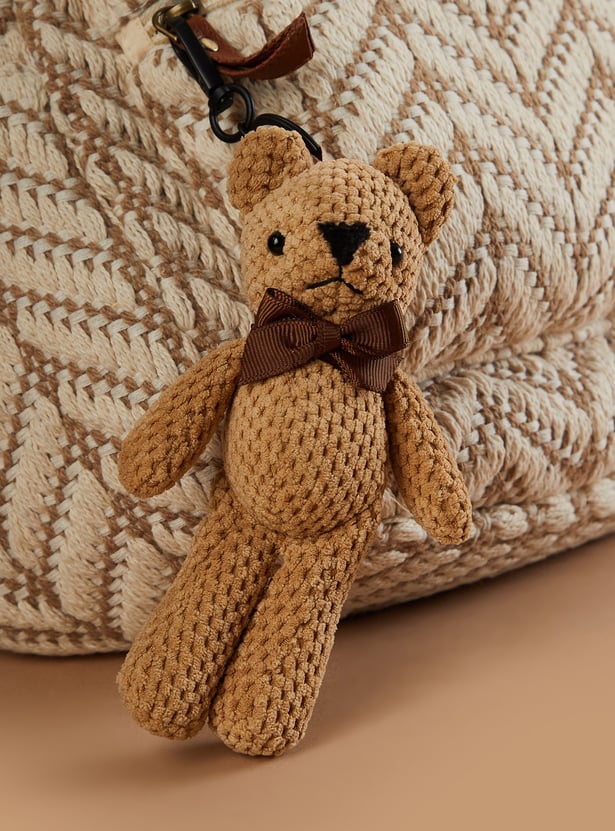 FAME FOREVER Crochet Teddy Bear Charm