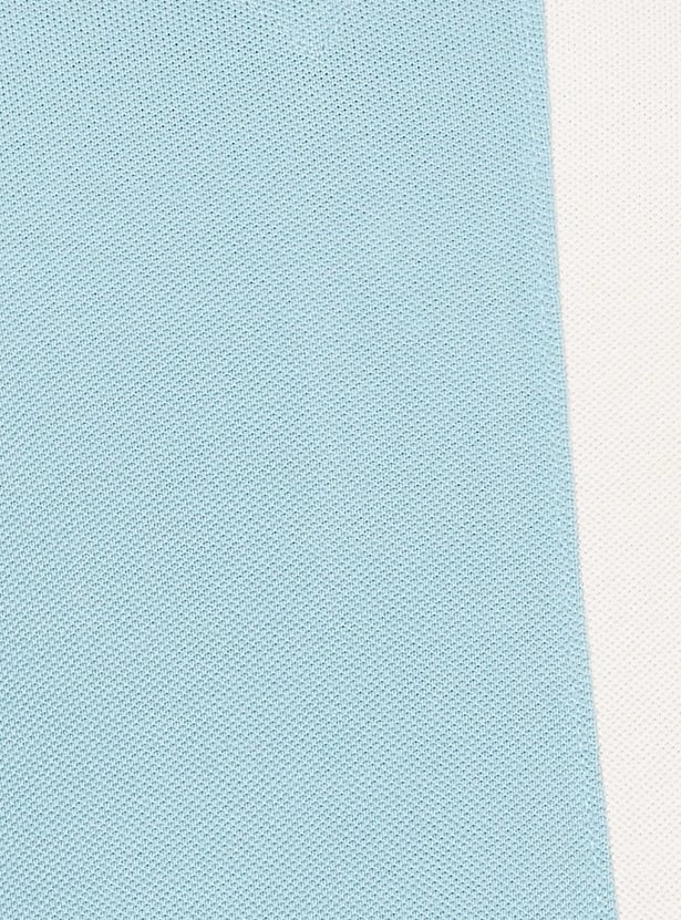 FAHRENHEIT Colourblocked Polo T-shirt