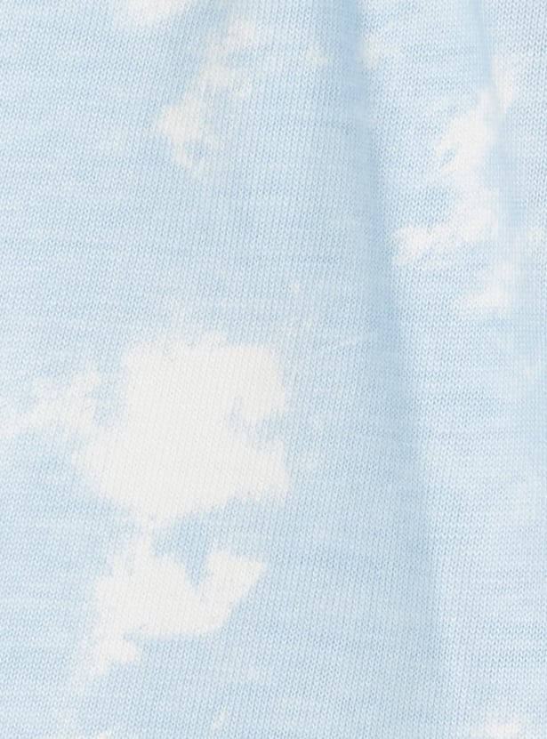 FAME FOREVER Girls Tie-Dye Knit Shorts