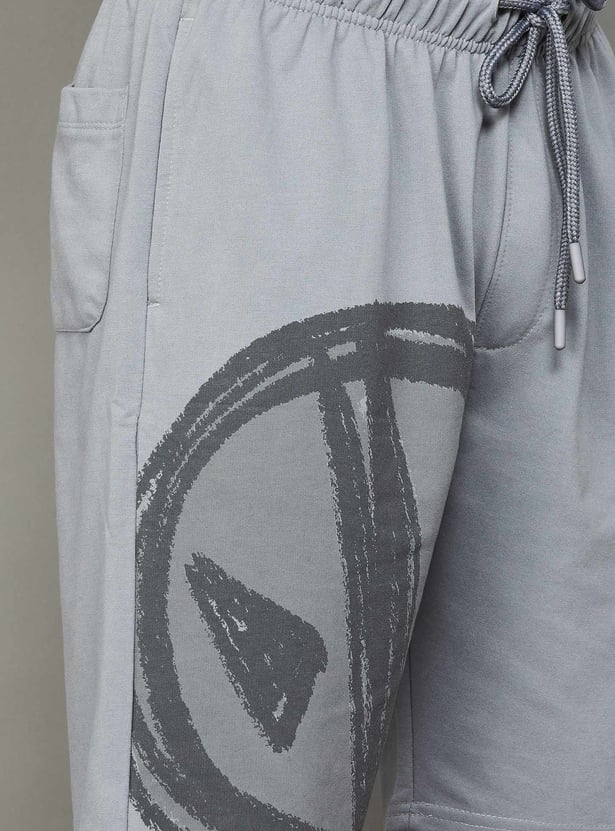 FREE AUTHORITY Deadpool Print Shorts