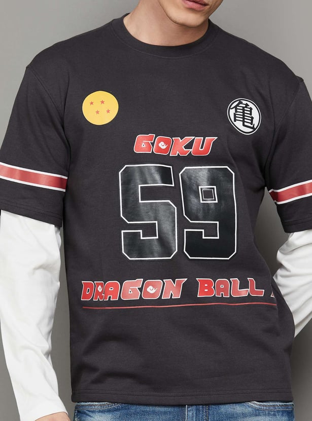 FREE AUTHORITY Dragon Ball Z Doctor Sleeve T-shirt