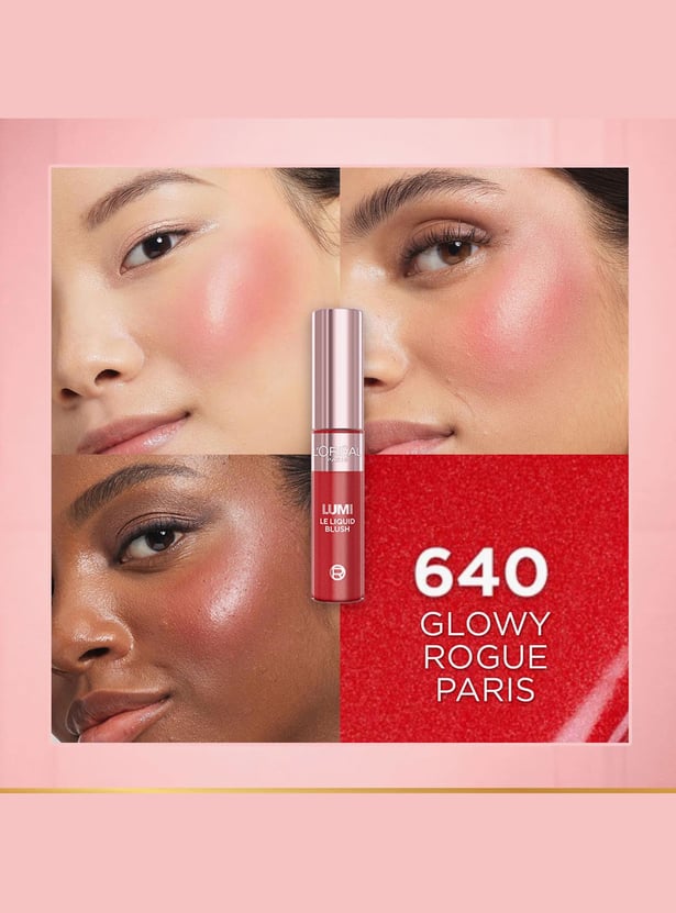 L'OREAL PARIS Lumi Le Liquid Blush - Glowy Rouge Paris 640 - 10ml