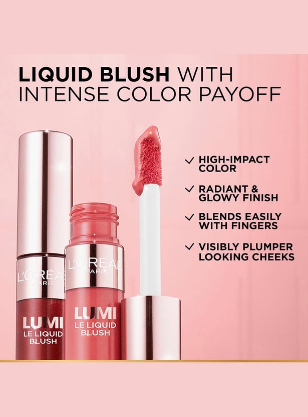 L'OREAL PARIS Lumi Le Liquid Blush - Glowy Worth It Medium 635 - 10ml