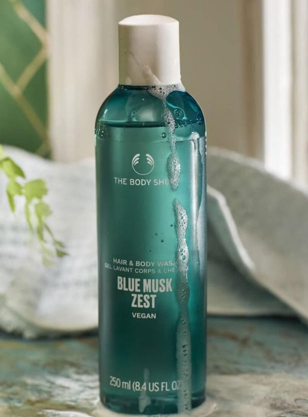 THE BODY SHOP Blue Musk Zest Hair And Body Wash - 250ml