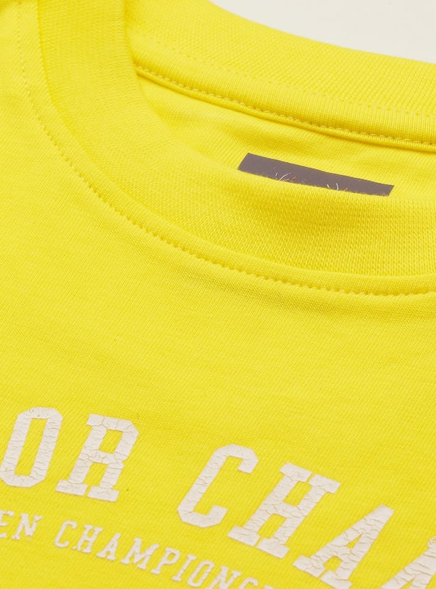 ALLEN SOLLY Boys Printed T-shirt