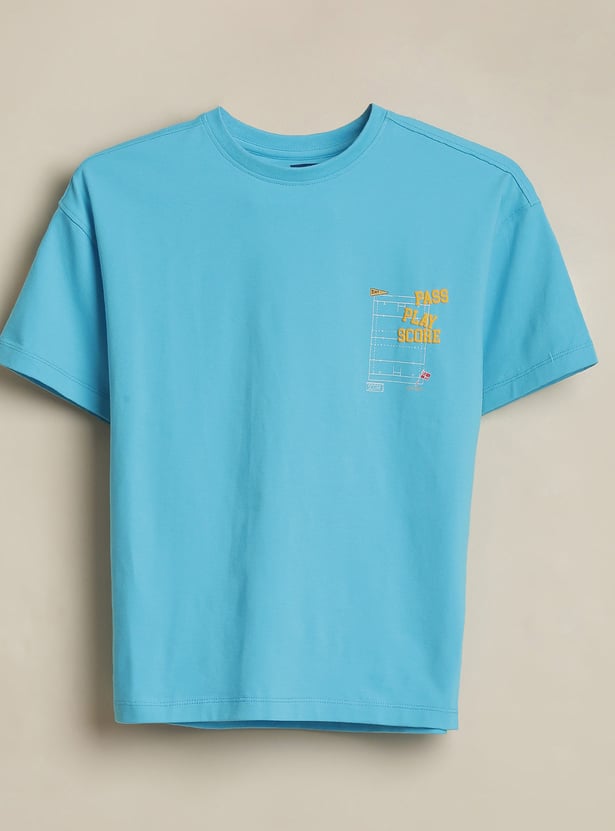 ALLEN SOLLY Boys Printed T-shirt