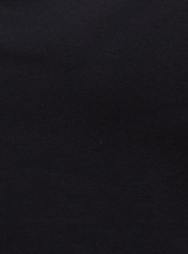 GINGER Solid Shift Mini Dress