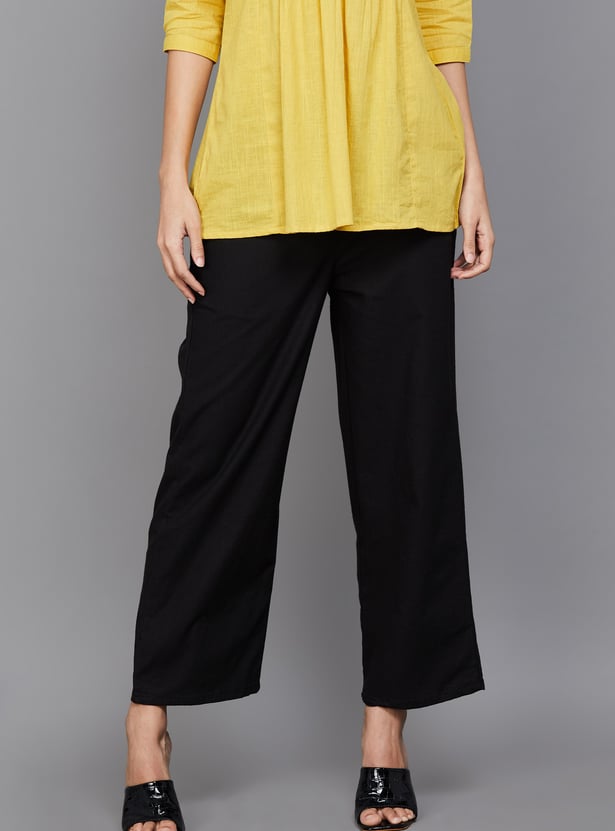 JUNIPER Solid Palazzos