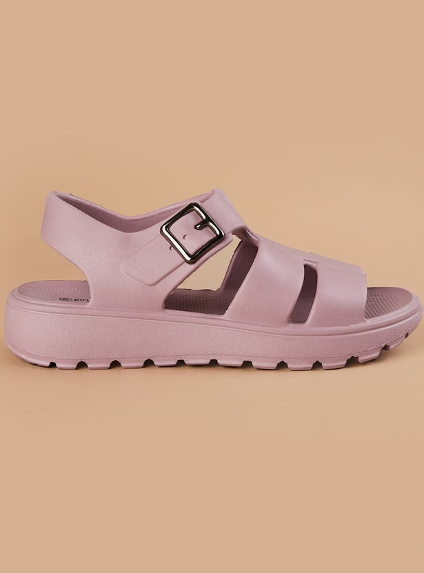 GINGER Solid Platform Sandals