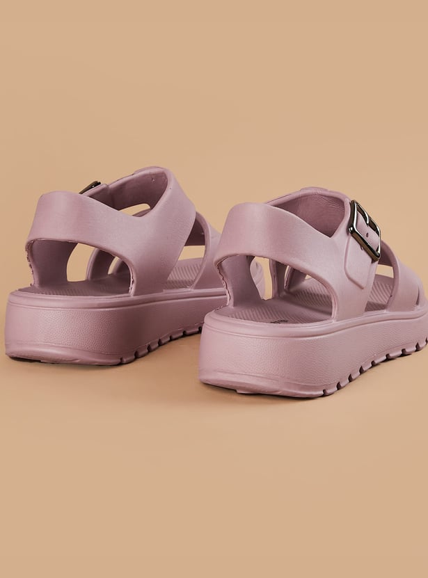 GINGER Solid Platform Sandals